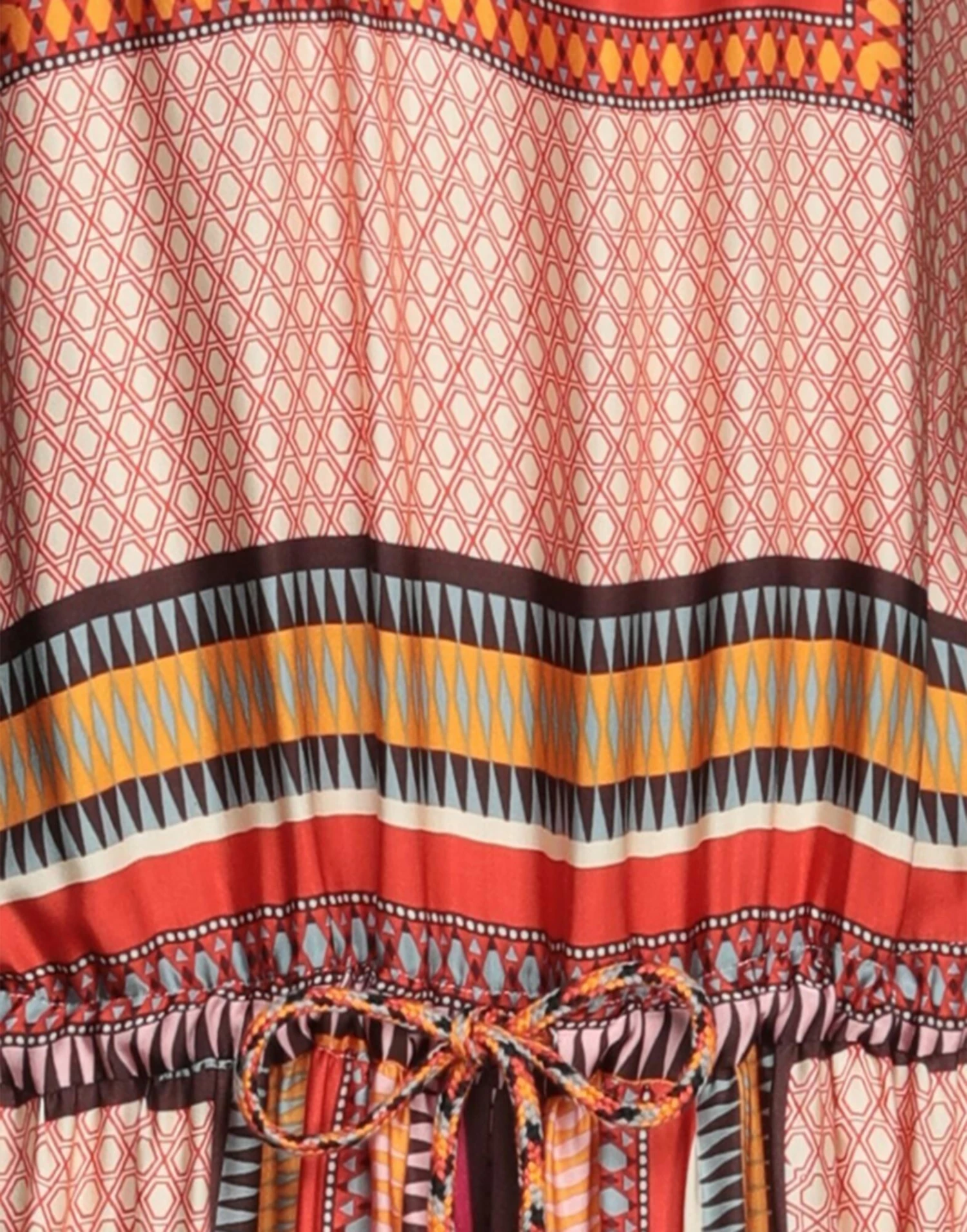 SEVENTY SERGIO TEGON Long Dress For Women Red - Image 4