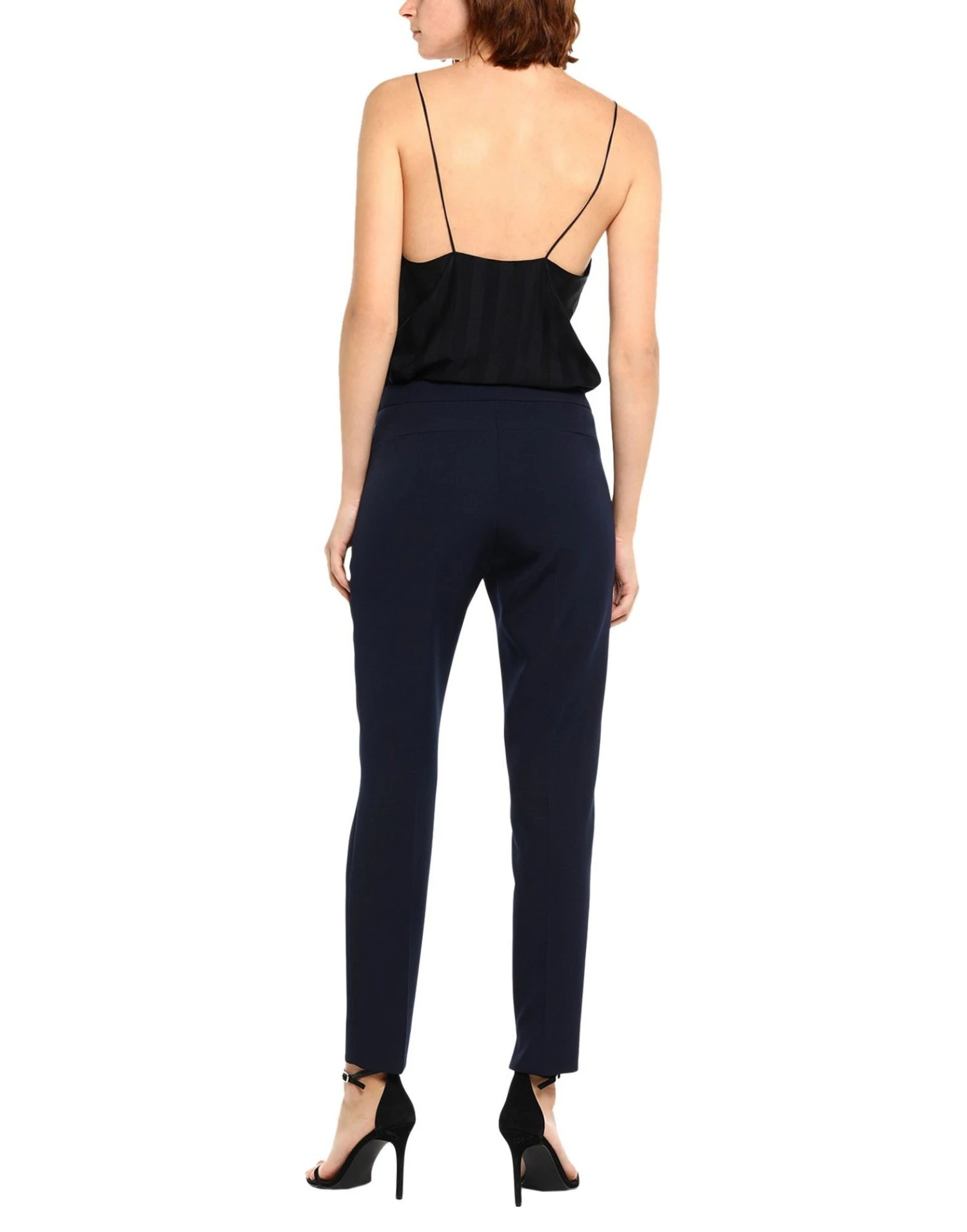 SEVENTY SERGIO TEGON Casual Pants For Women Dark Blue - Image 3