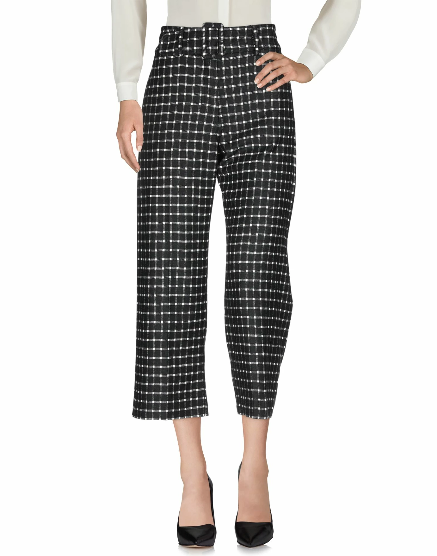 SEVENTY SERGIO TEGON Casual Pants For Women Black - Image 2