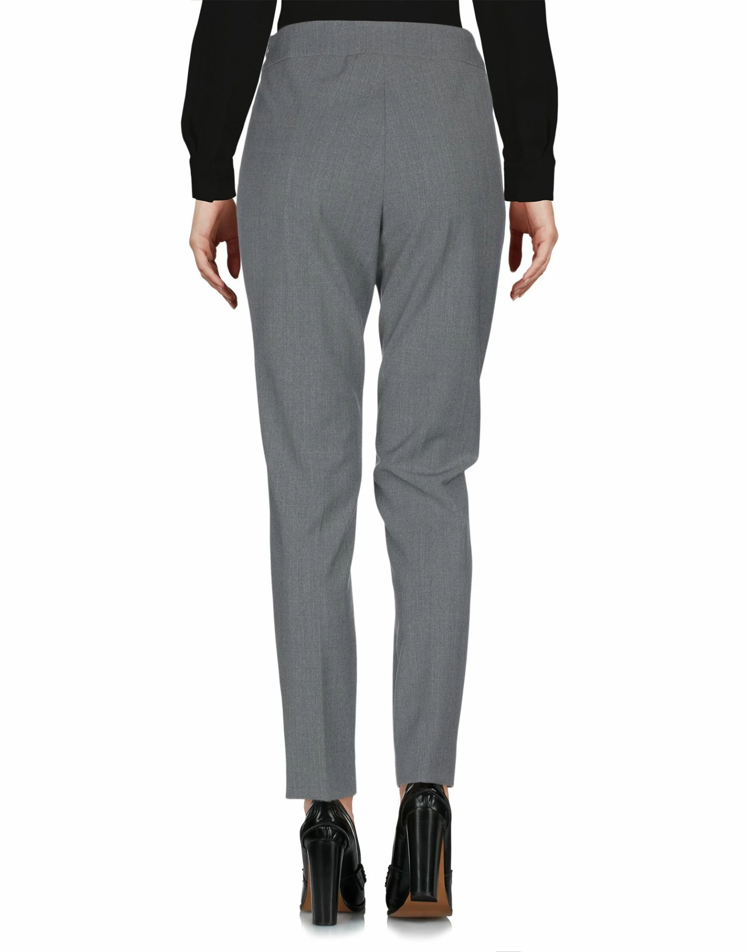 SEVENTY SERGIO TEGON Casual Pants For Women Grey - Image 3