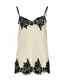 SEVENTY SERGIO TEGON Silk Top For Women Ivory