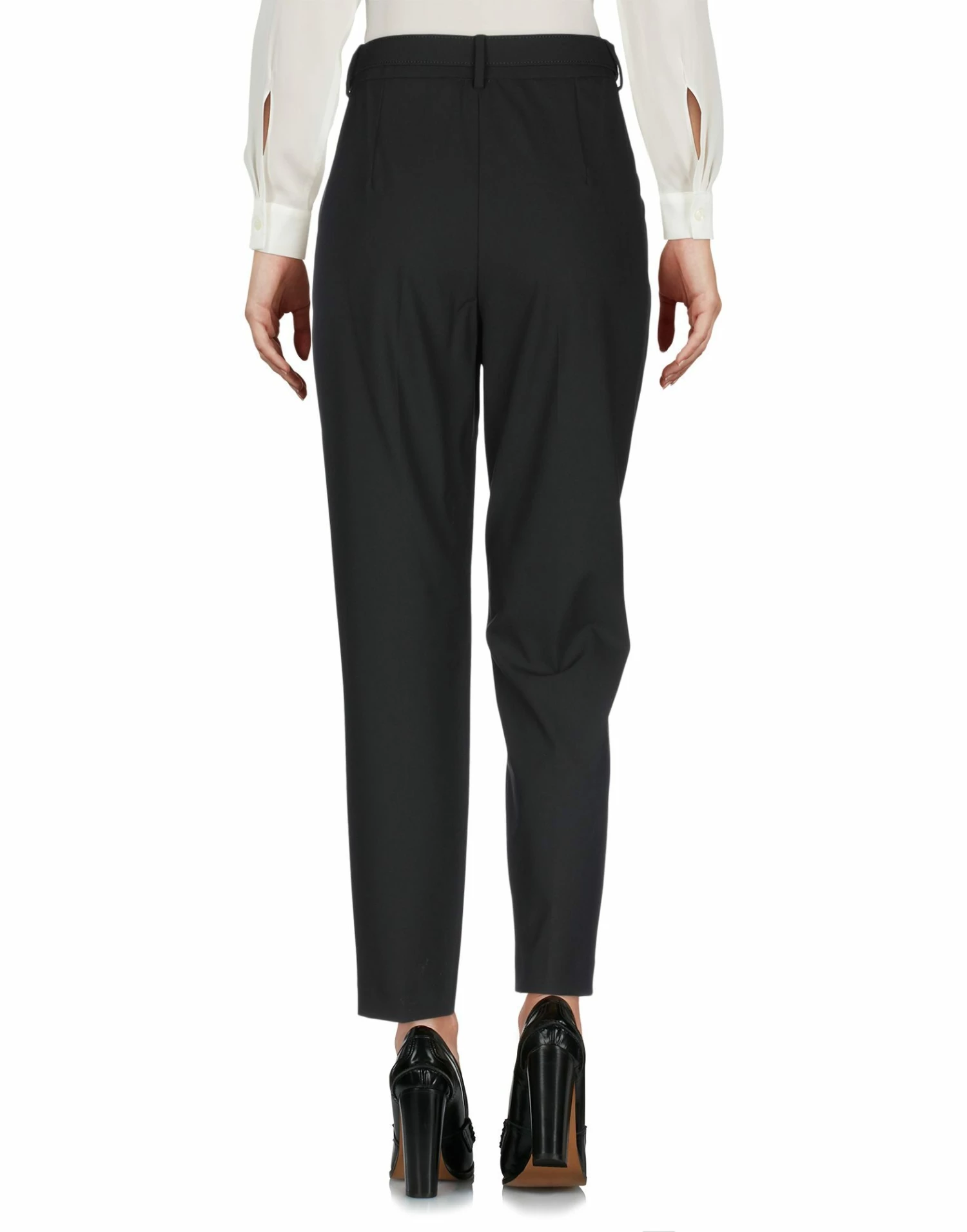 SEVENTY SERGIO TEGON Casual Pants For Women Black - Image 3