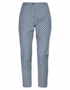 SEVENTY SERGIO TEGON Casual Pants For Women Blue