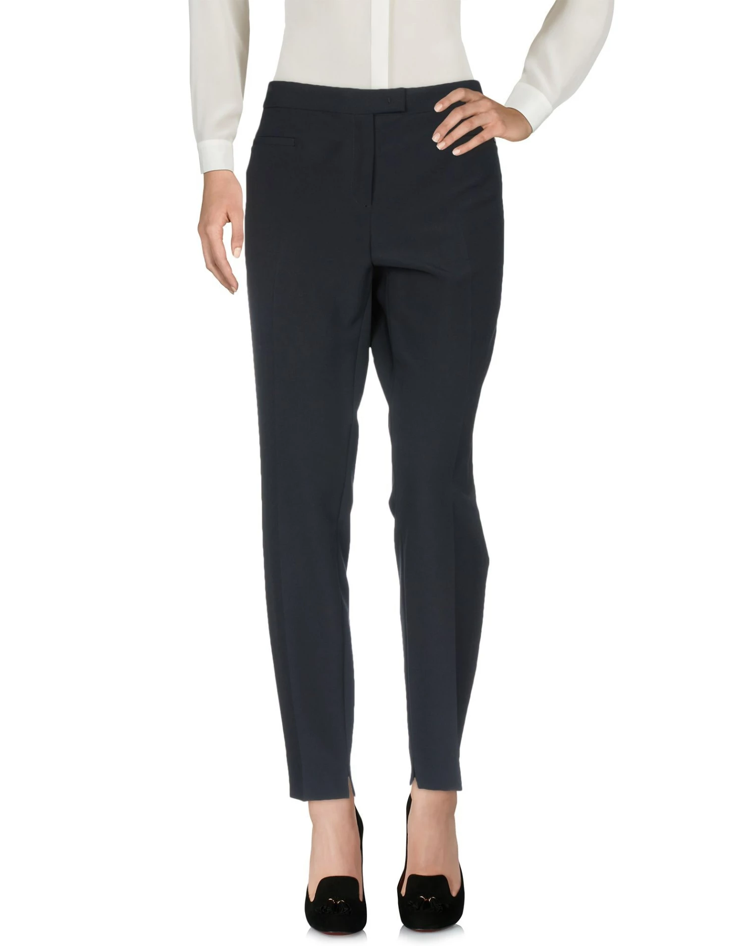 SEVENTY SERGIO TEGON Casual Pants For Women Dark Brown