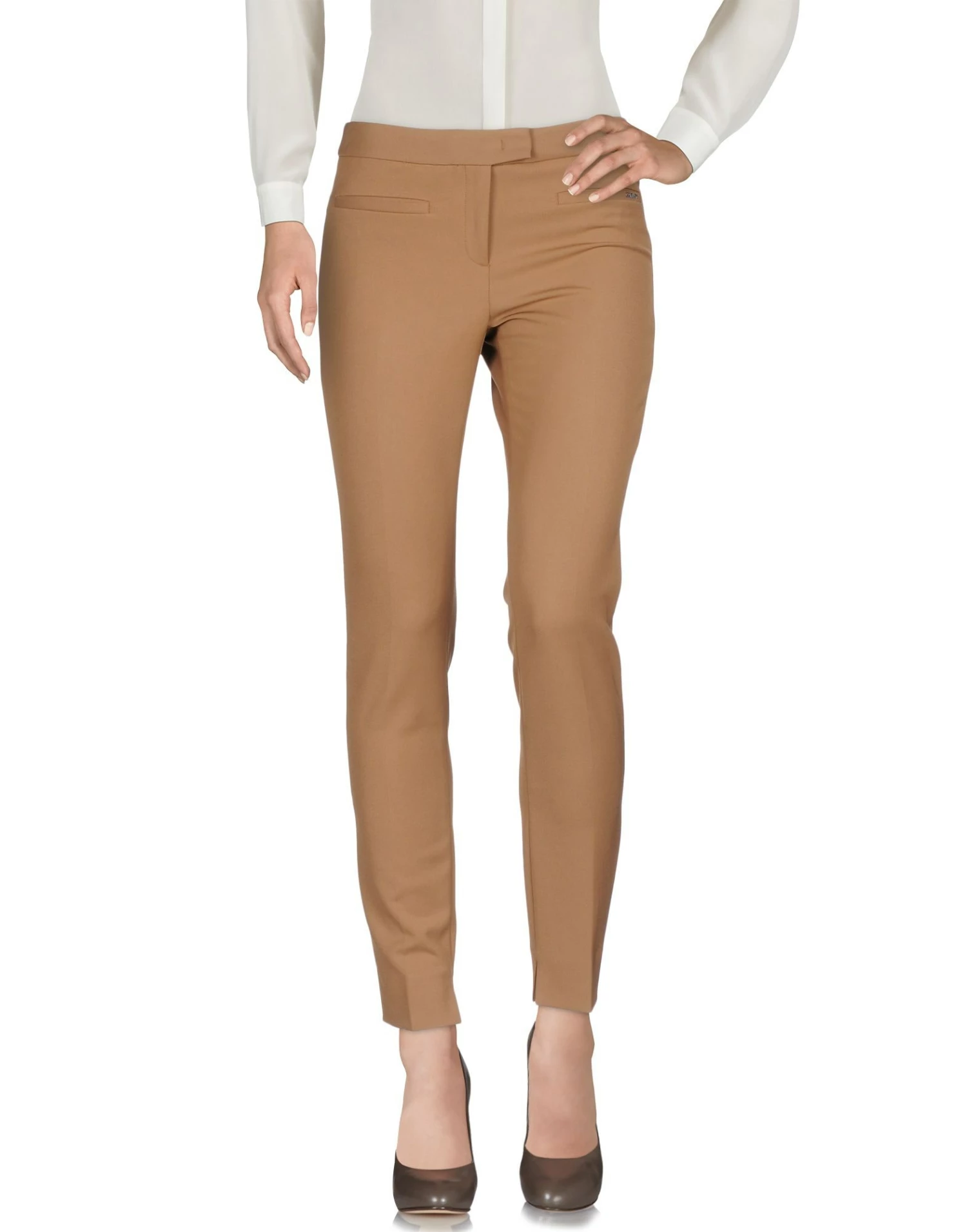 SEVENTY SERGIO TEGON Casual Pants For Women Dark Brown - Image 5