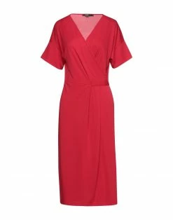 SEVENTY SERGIO TEGON Midi Dress For Women Red