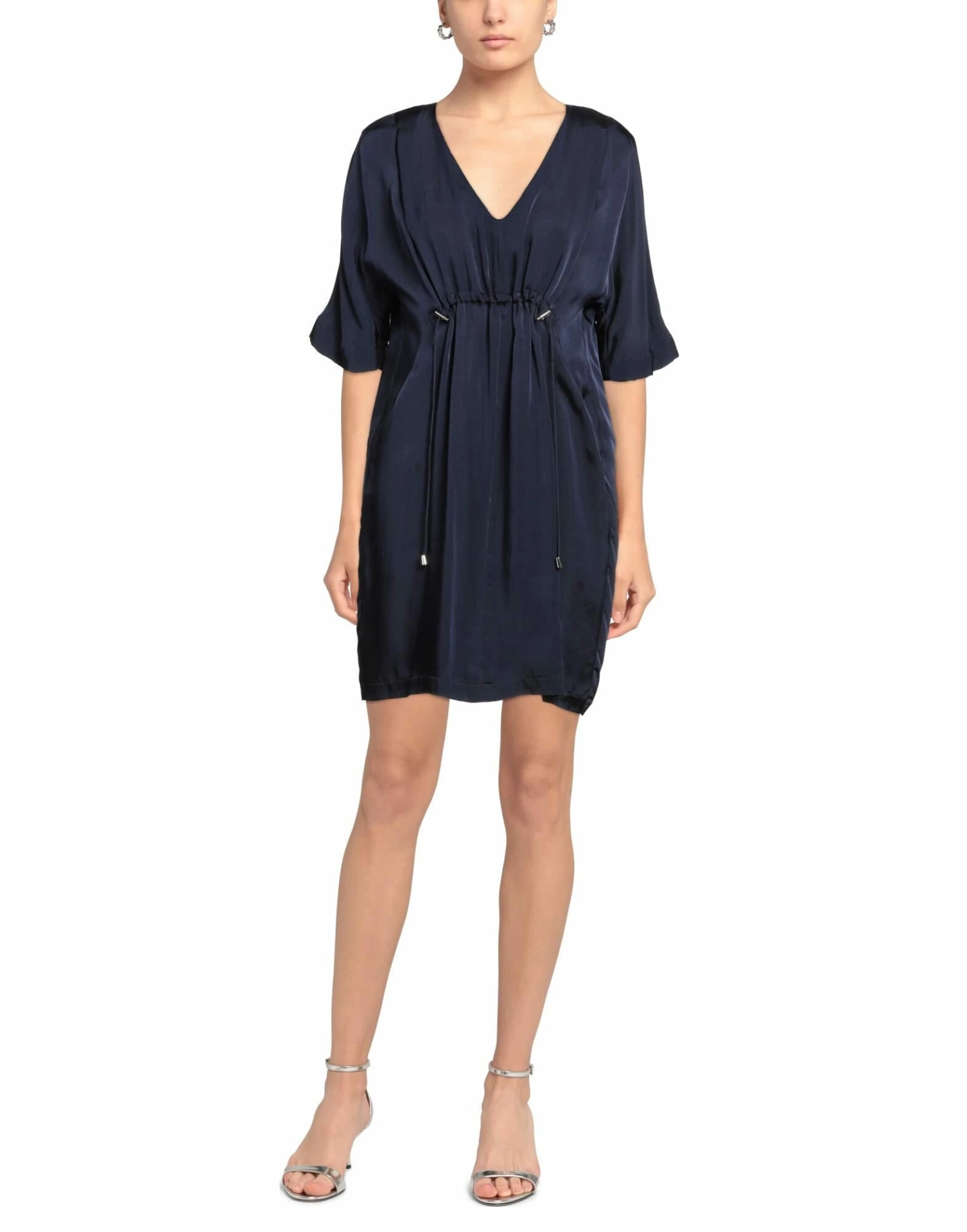 SEVENTY SERGIO TEGON Short Dress For Women Dark Blue - Image 2