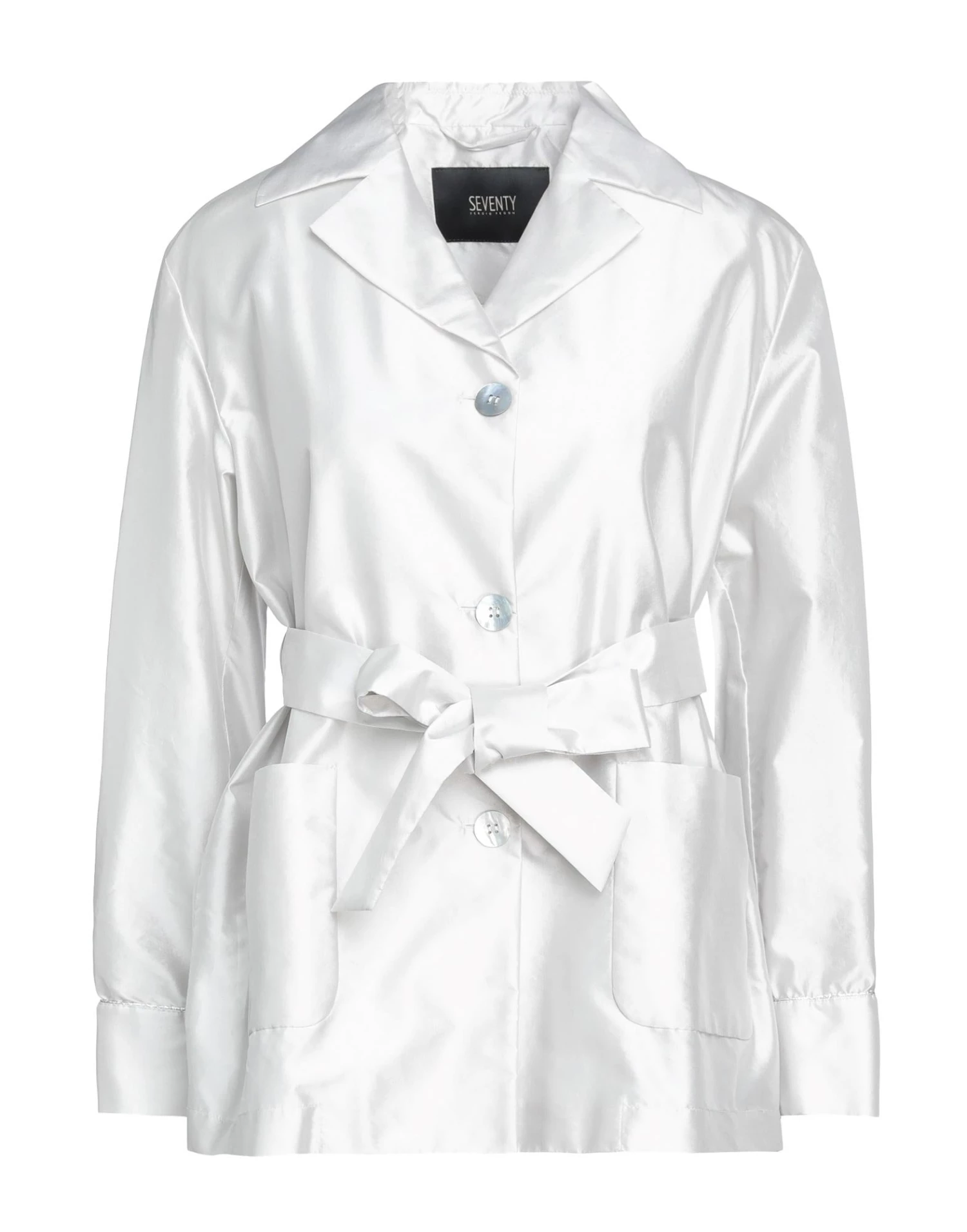 SEVENTY SERGIO TEGON Solid Color Shirts & Blouses For Women Light Grey