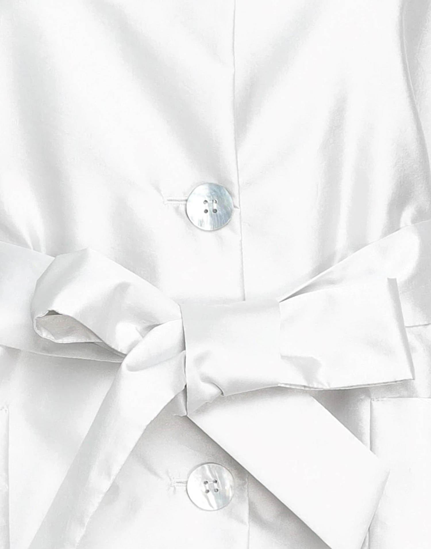 SEVENTY SERGIO TEGON Solid Color Shirts & Blouses For Women Light Grey - Image 4