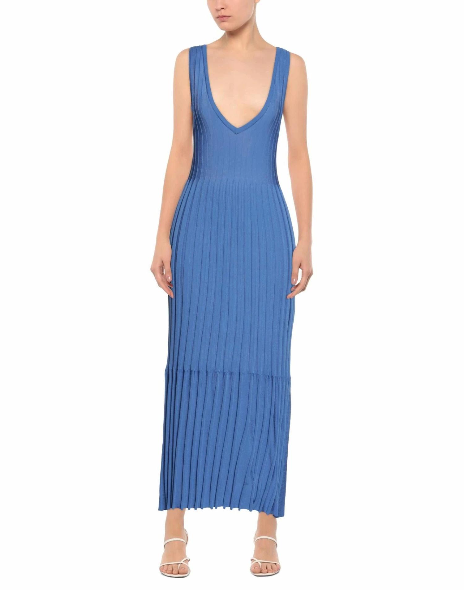 SEVENTY SERGIO TEGON Long Dress For Women Blue - Image 2