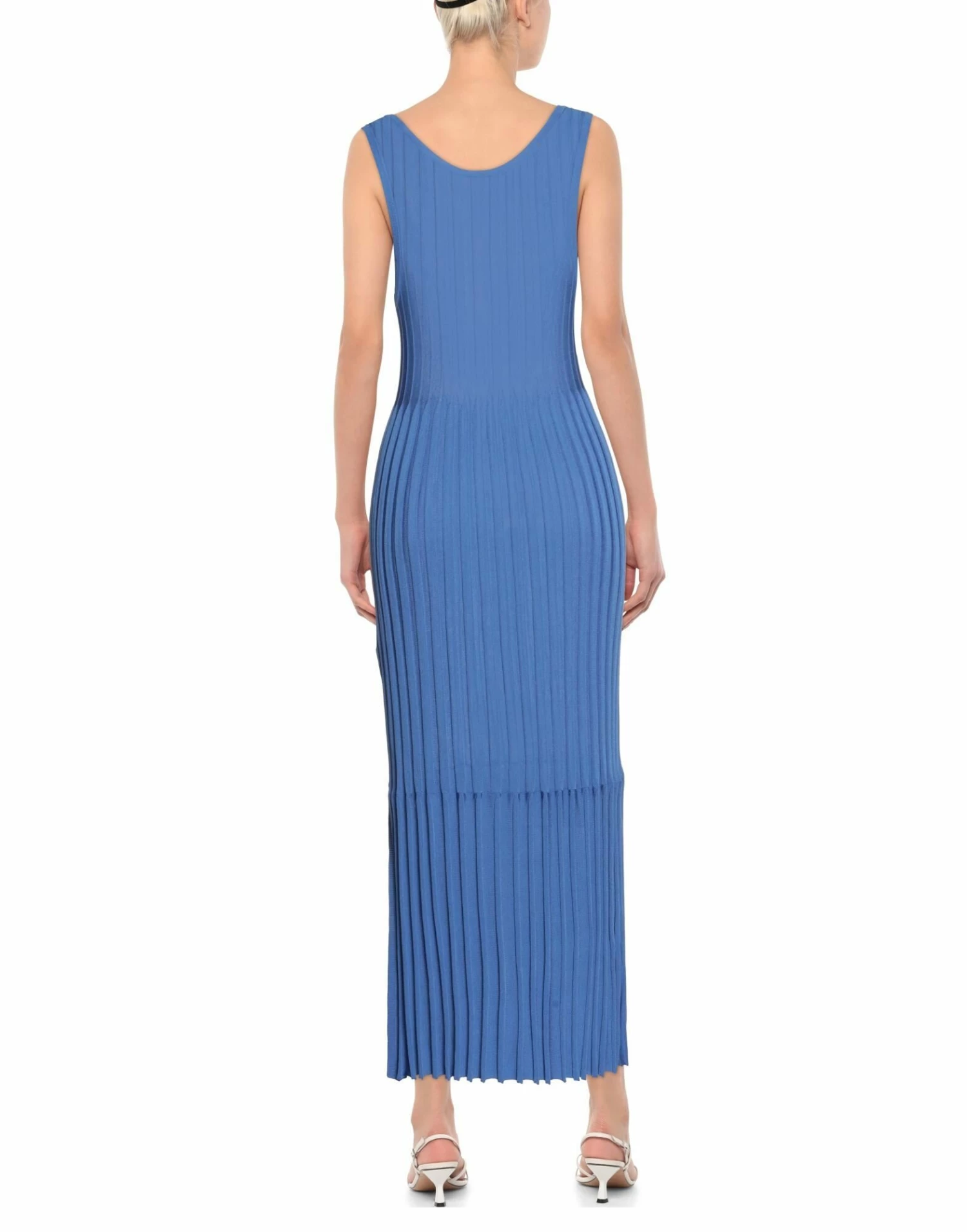 SEVENTY SERGIO TEGON Long Dress For Women Blue - Image 3