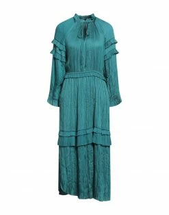 SEVENTY SERGIO TEGON Midi Dress For Women Deep Jade