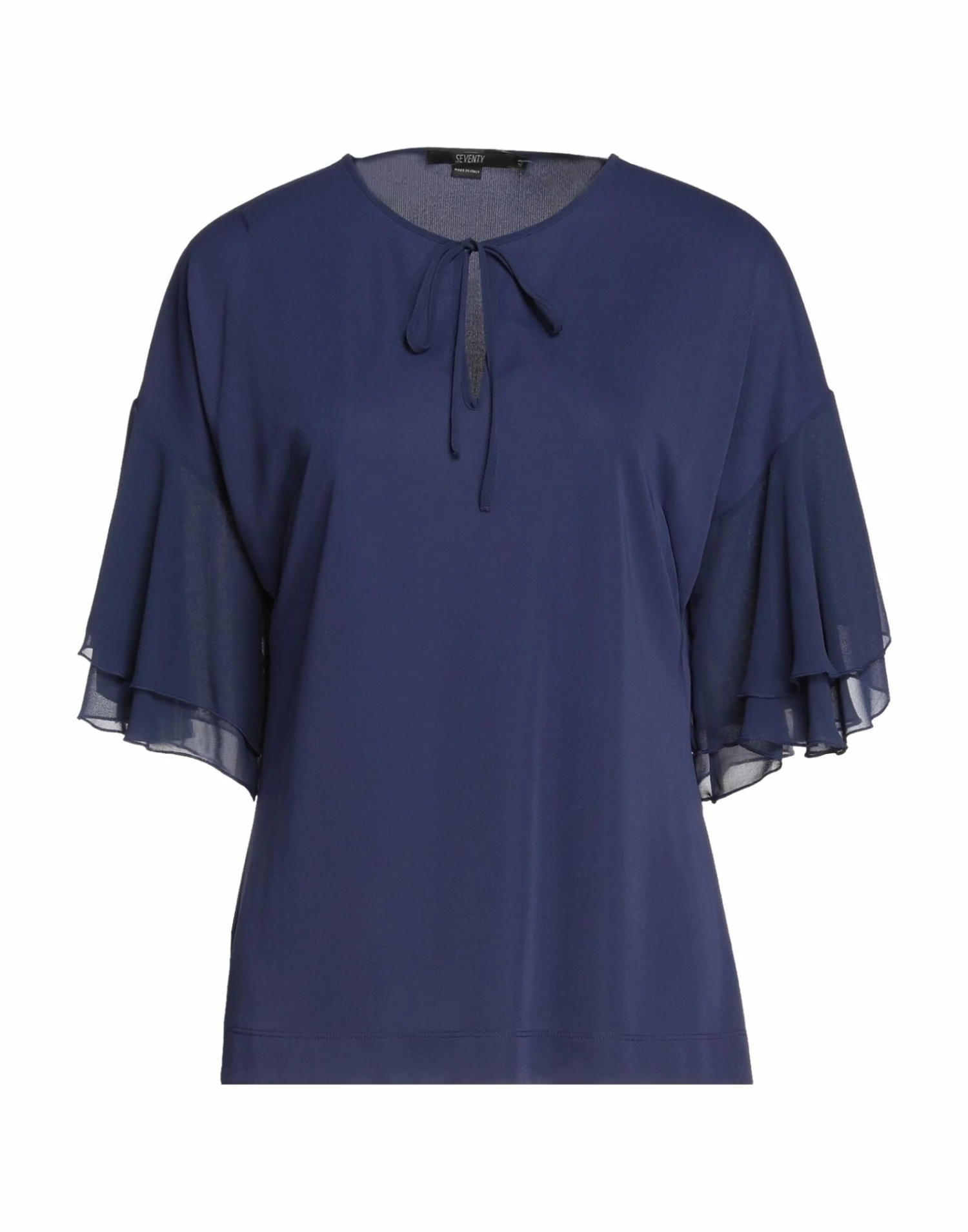 SEVENTY SERGIO TEGON Blouse For Women Dark Blue - Image 5