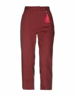 SEVENTY SERGIO TEGON Casual Pants For Women Maroon