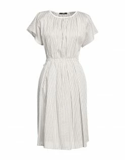 SEVENTY SERGIO TEGON Midi Dress For Women White