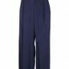 SEVENTY SERGIO TEGON Casual Pants For Women Dark Blue