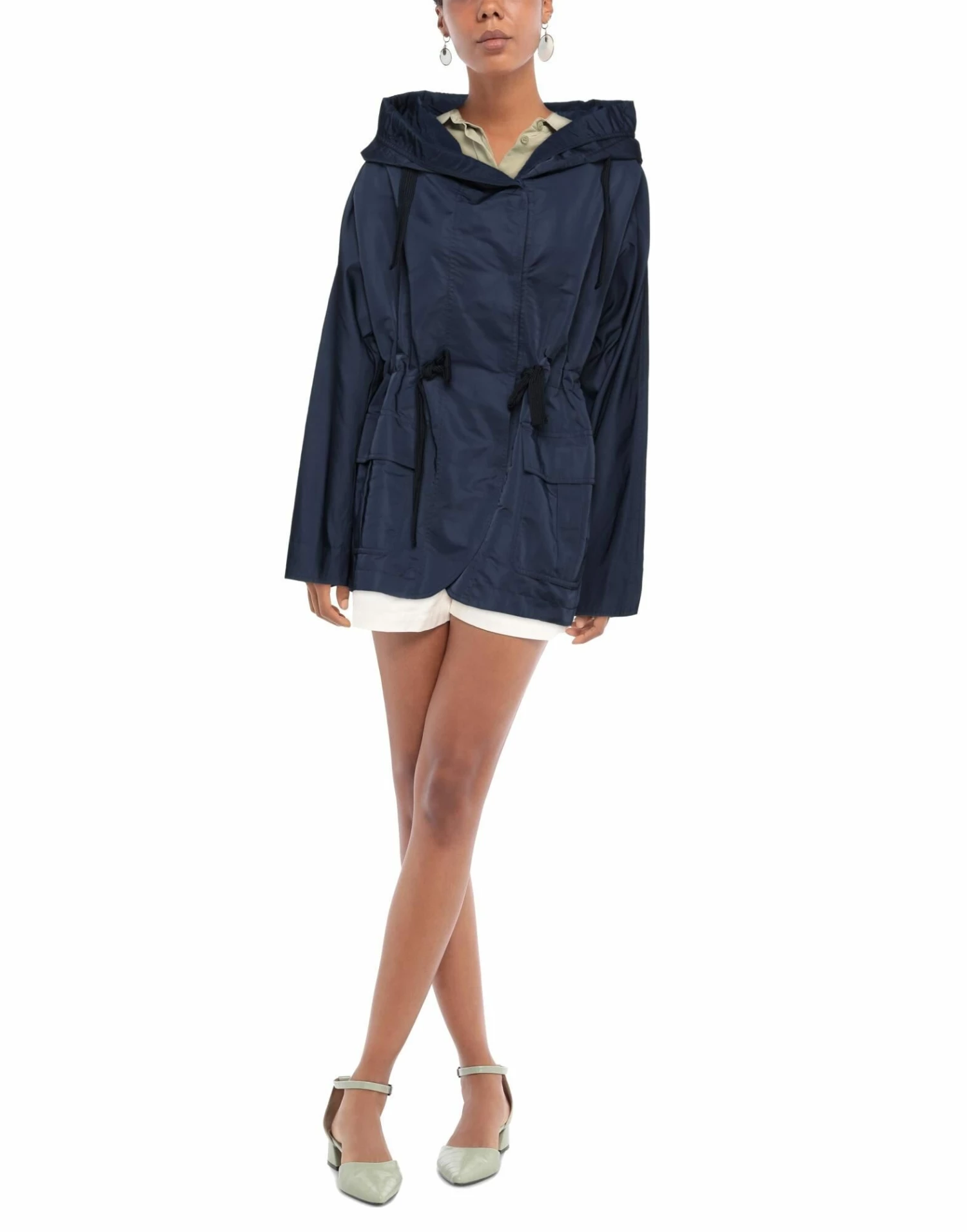 SEVENTY SERGIO TEGON Coat For Women Dark Blue - Image 2