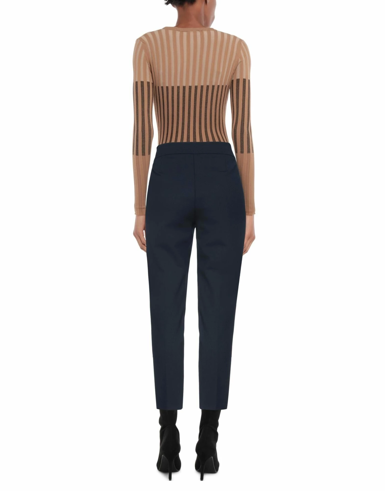 SEVENTY SERGIO TEGON Casual Pants For Women Black - Image 3