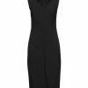 SEVENTY SERGIO TEGON Midi Dress For Women Black
