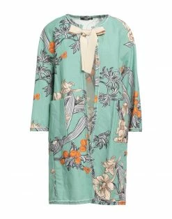 SEVENTY SERGIO TEGON Full-length Jacket For Women Sage Green