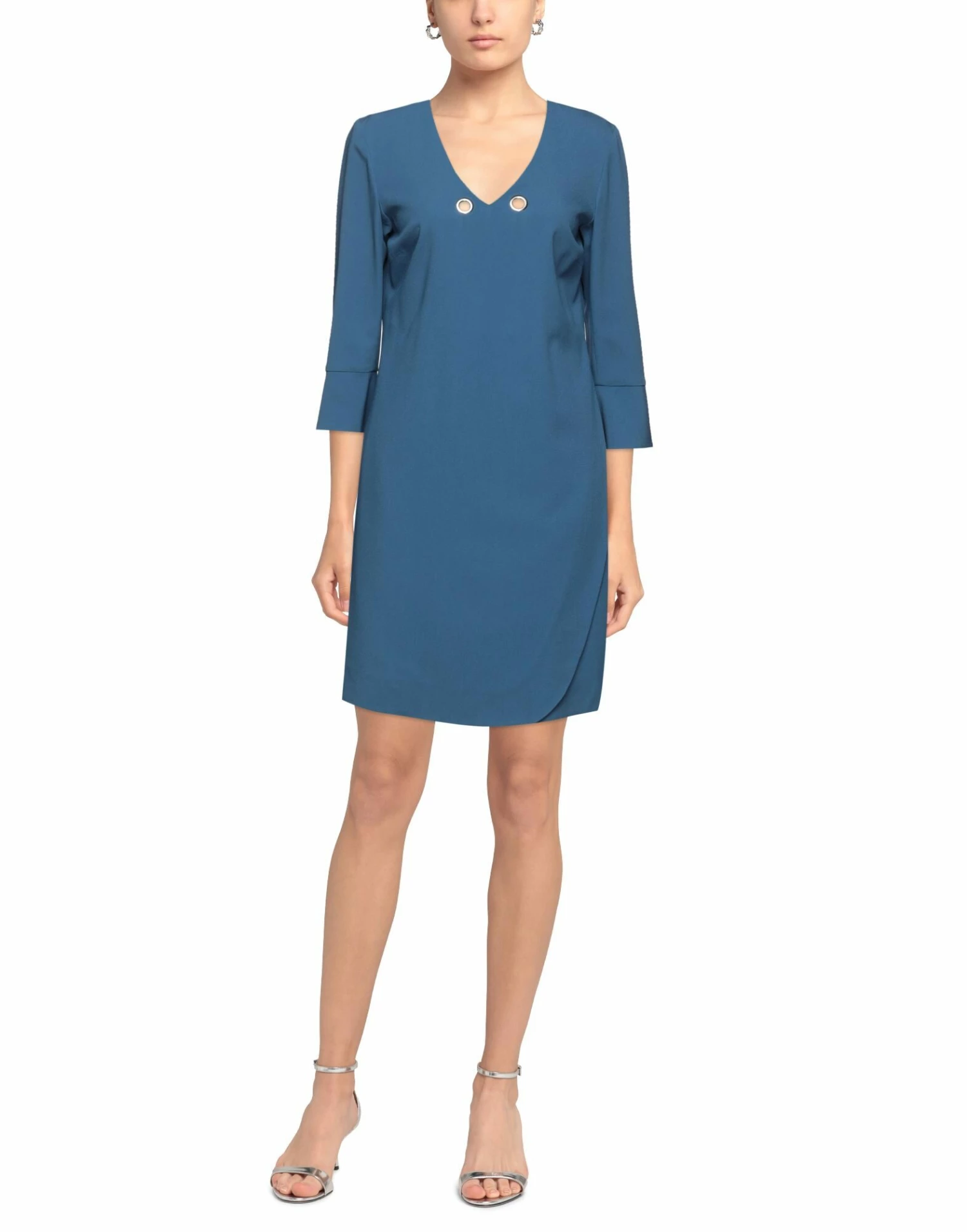 SEVENTY SERGIO TEGON Short Dress For Women Black - Image 2