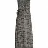 SEVENTY SERGIO TEGON Midi Dress For Women Black