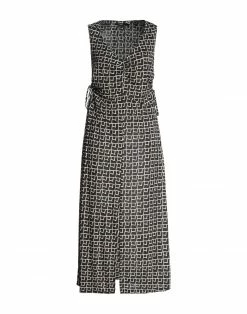 SEVENTY SERGIO TEGON Midi Dress For Women Black