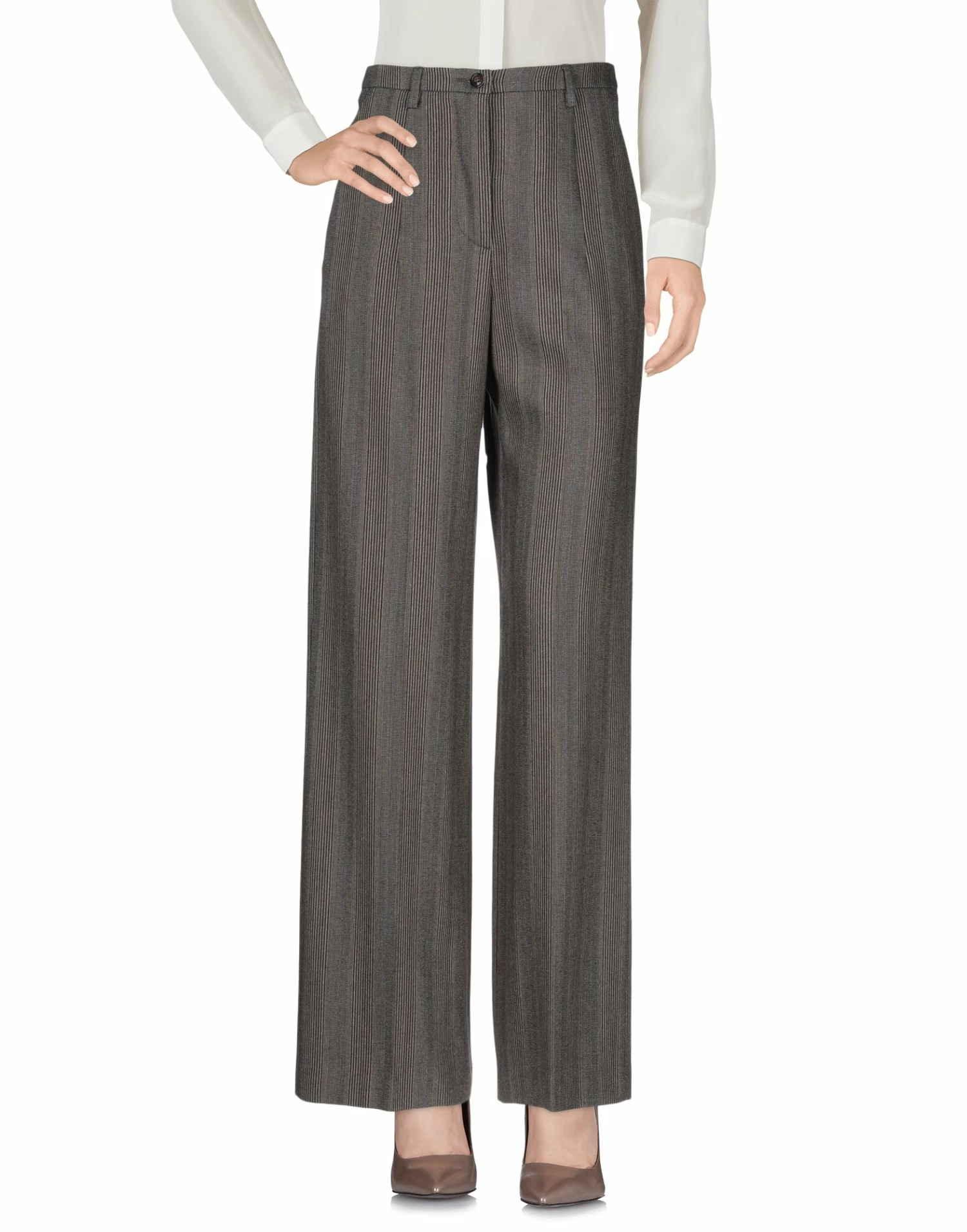 SEVENTY SERGIO TEGON Casual Pants For Women Dark Brown - Image 2