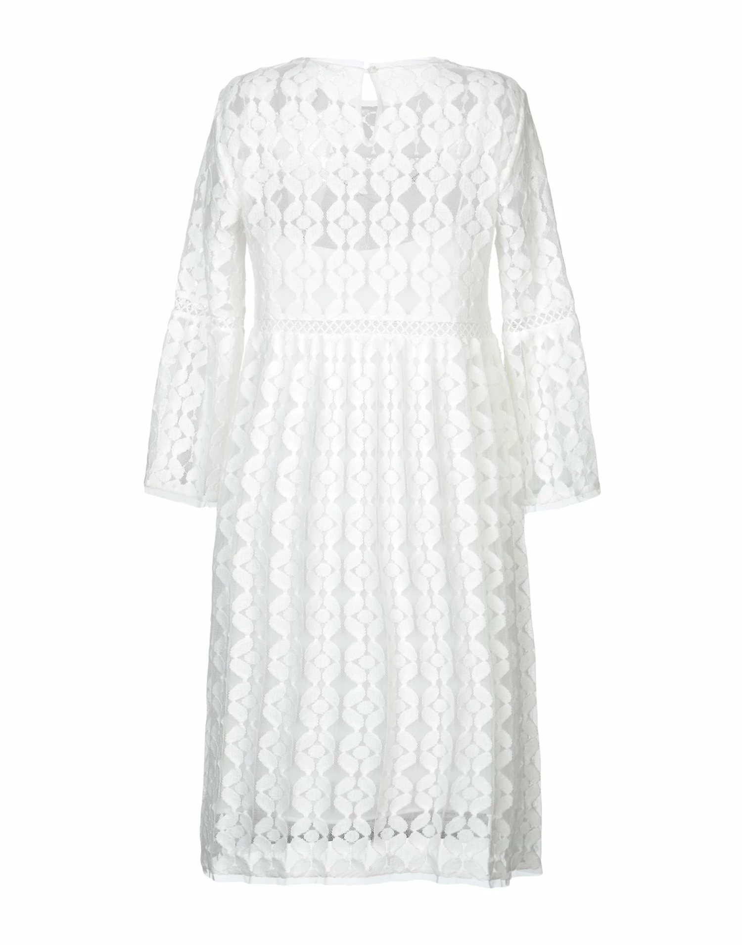 SEVENTY SERGIO TEGON Short Dress For Women White - Image 2