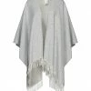 SEVENTY SERGIO TEGON Cape For Women Light Grey