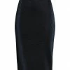 SEVENTY SERGIO TEGON Midi Skirt For Women Dark Blue