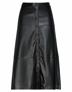 SEVENTY SERGIO TEGON Midi Skirt For Women Black