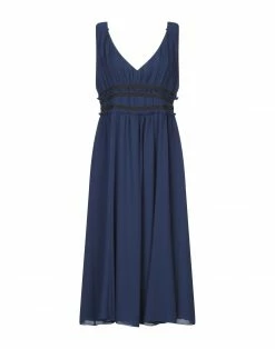 SEVENTY SERGIO TEGON Midi Dress For Women Dark Blue