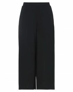SEVENTY SERGIO TEGON Cropped Pants & Culottes For Women Dark Blue