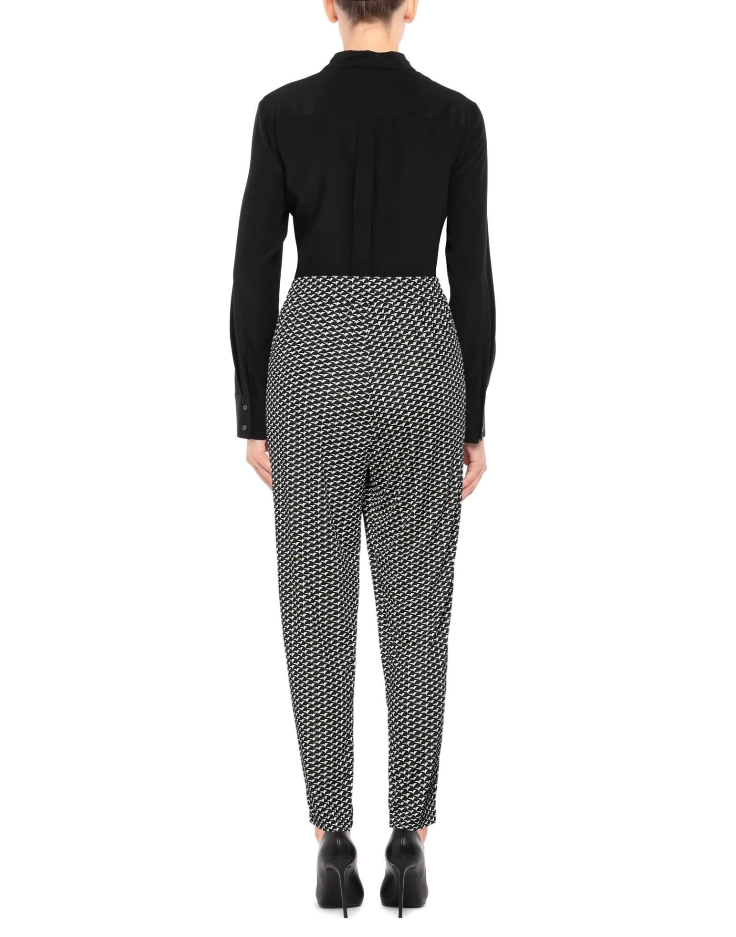 SEVENTY SERGIO TEGON Casual Pants For Women Black - Image 3