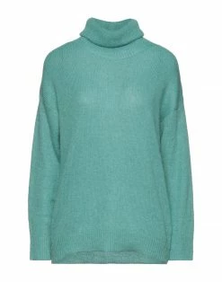 SEVENTY SERGIO TEGON Turtleneck For Women Turquoise