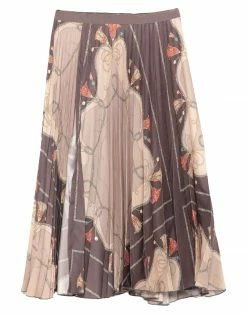 SEVENTY SERGIO TEGON Midi Skirt For Women Dark Brown