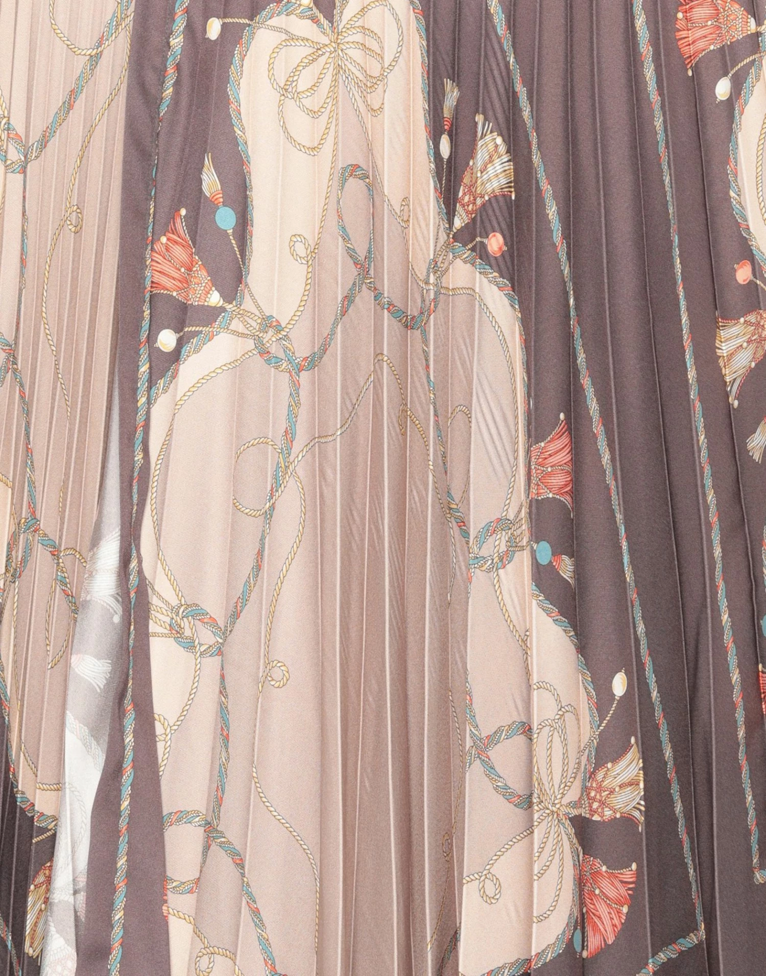 SEVENTY SERGIO TEGON Midi Skirt For Women Dark Brown - Image 4