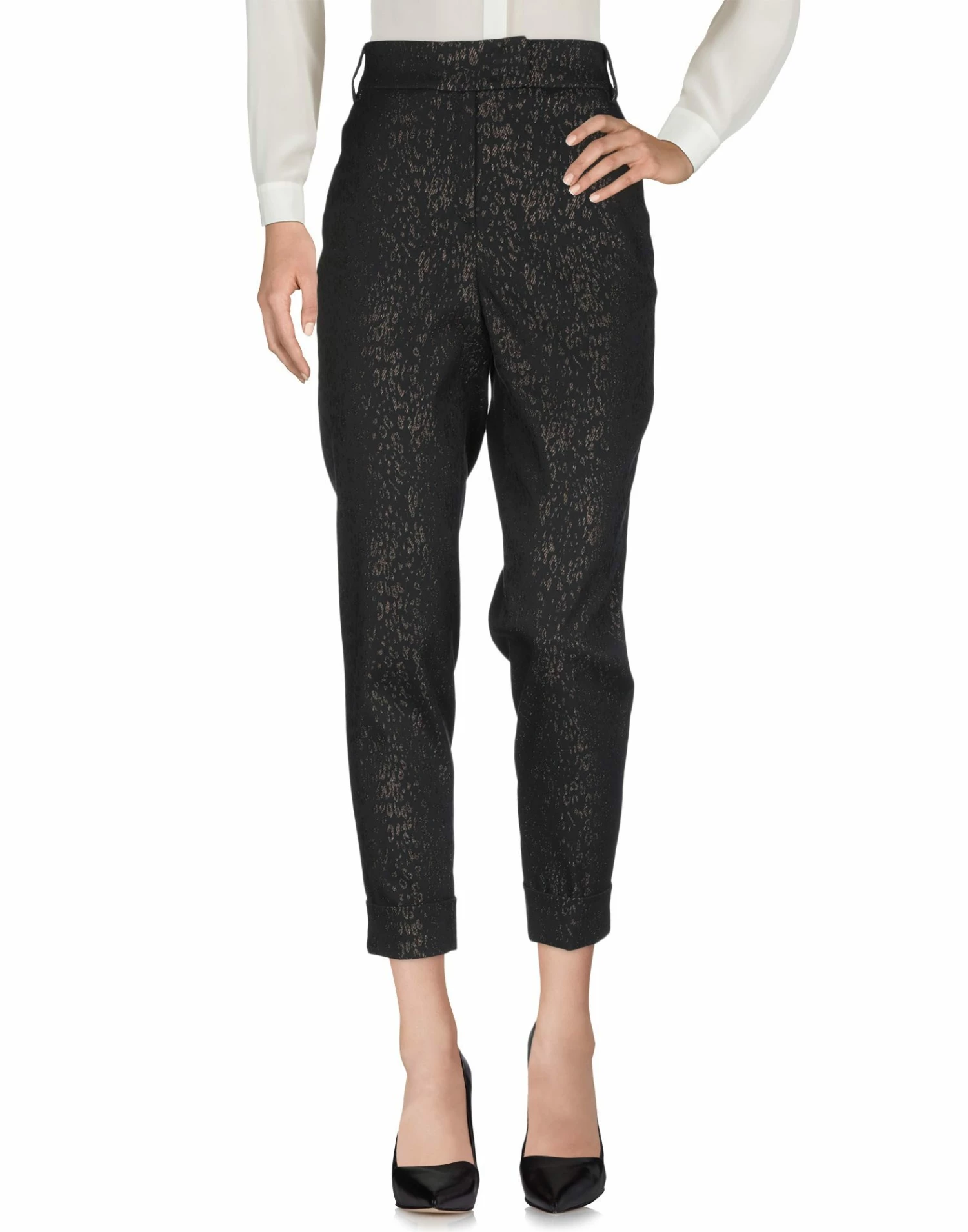 SEVENTY SERGIO TEGON Casual Pants For Women Black - Image 2