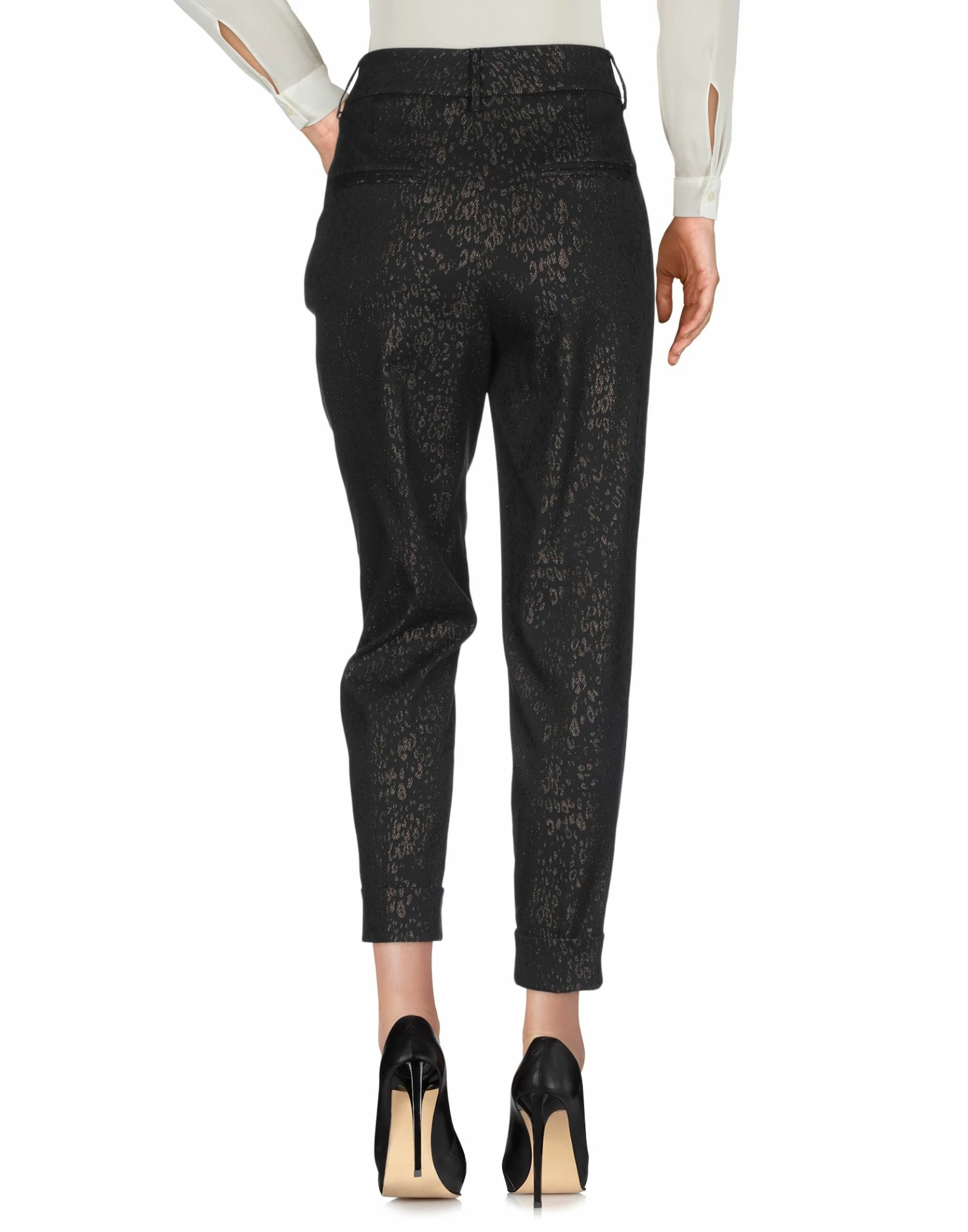 SEVENTY SERGIO TEGON Casual Pants For Women Black - Image 3