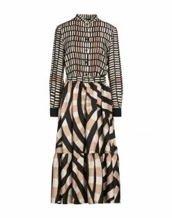 SEVENTY SERGIO TEGON Midi Dress For Women Beige