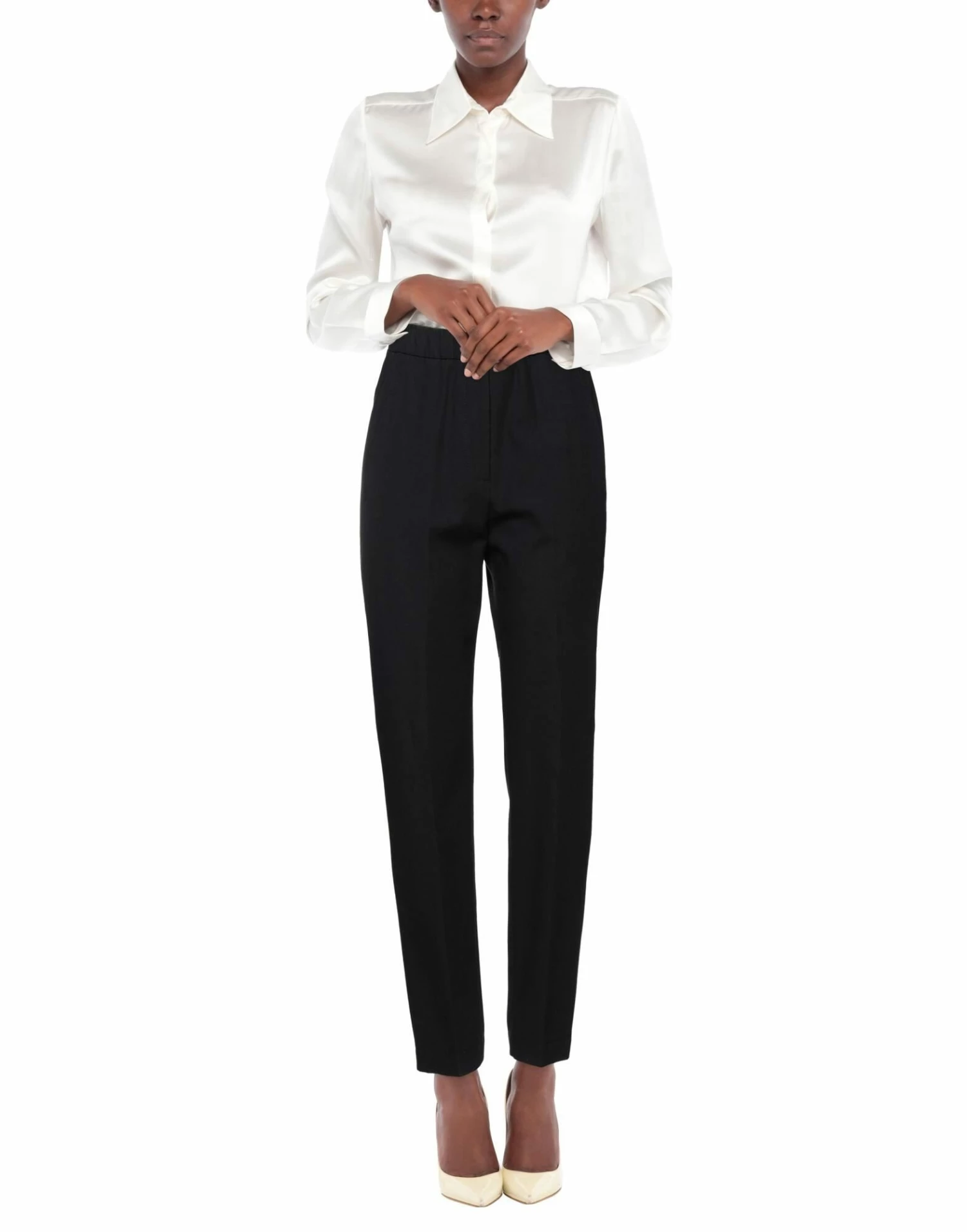 SEVENTY SERGIO TEGON Casual Pants For Women Dark Blue - Image 2