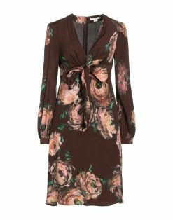 SEVENTY SERGIO TEGON Midi Dress For Women Cocoa