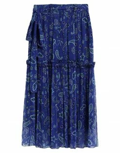 SEVENTY SERGIO TEGON Maxi Skirts For Women Blue
