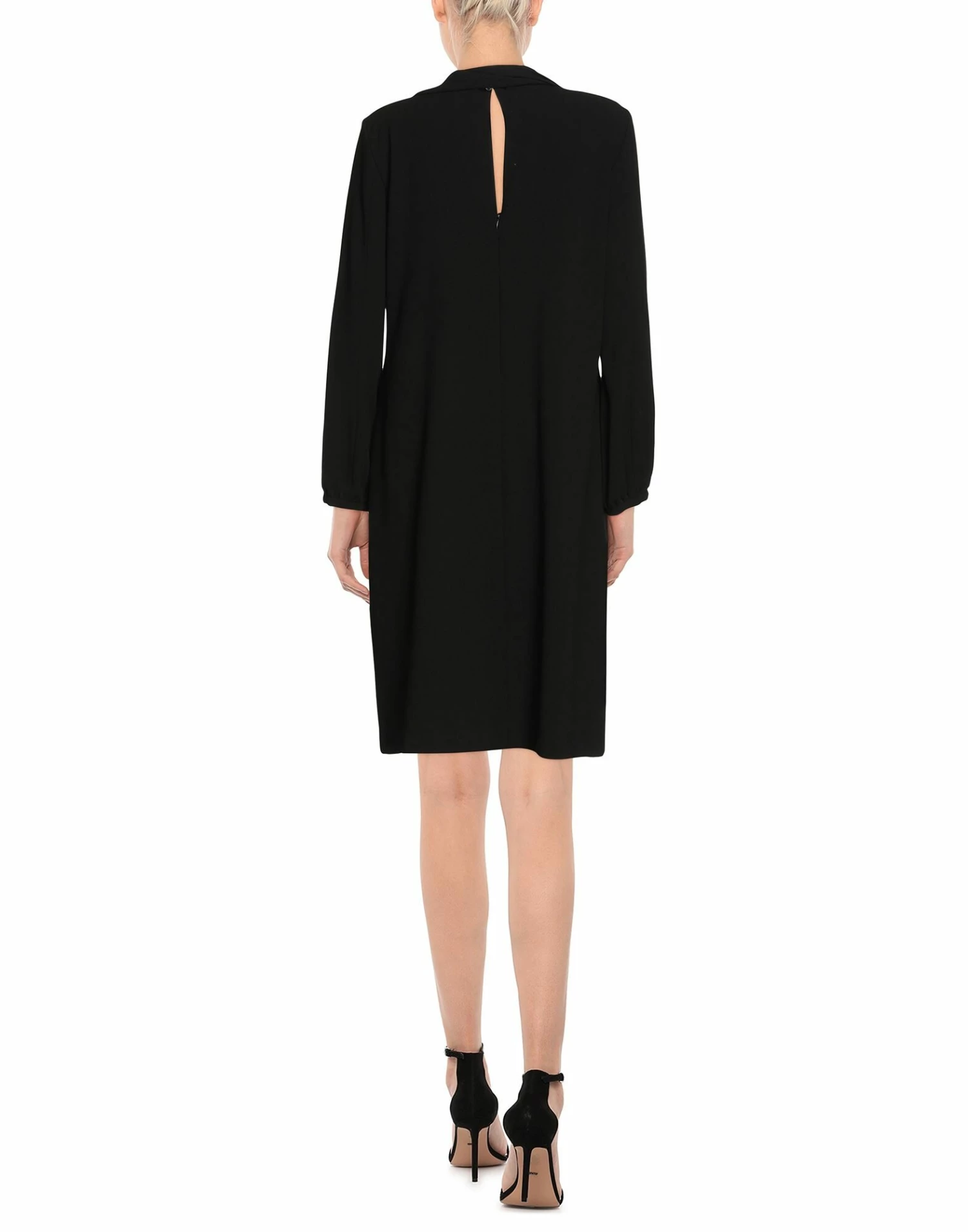 SEVENTY SERGIO TEGON Short Dress For Women Black - Image 3