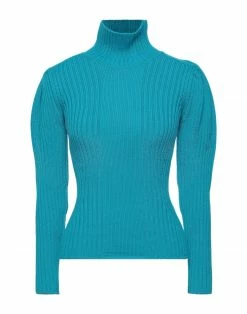 SEVENTY SERGIO TEGON Turtleneck For Women Turquoise