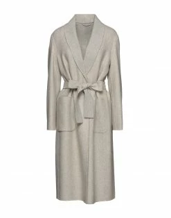 SEVENTY SERGIO TEGON Coat For Women Light Grey