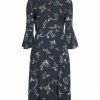 SEVENTY SERGIO TEGON Midi Dress For Women Dark Blue
