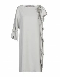 SEVENTY SERGIO TEGON Midi Dress For Women Light Grey