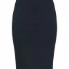 SEVENTY SERGIO TEGON Midi Skirt For Women Dark Blue